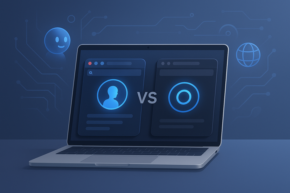 dia browser vs perplexity comet